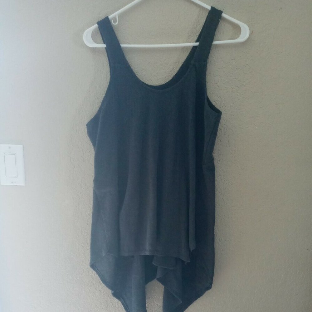 Prana Women Sleeveless Blue Blouse Size Small